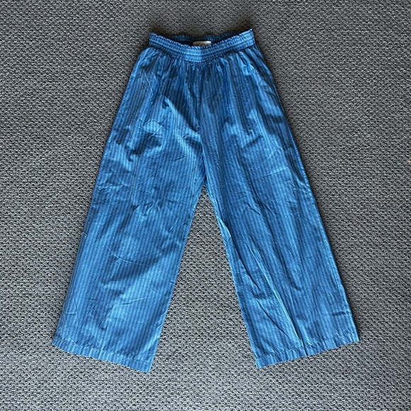 Proche Stripe Sunday Pant Lagoon Stripe Small - Picture 2 of 3